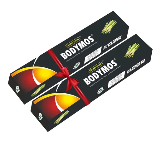 Combo Pack Bodymos Agarbatti For Mosquitoes Green Plus - Duration: 1 Hours