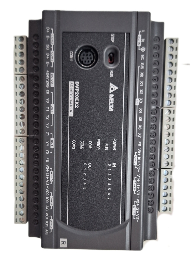 Delta Plc Dvp20ex200r - Color: Black