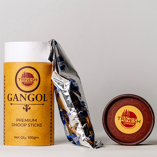 100G Gangol Premium Dhoop Sticks - Color: Brown