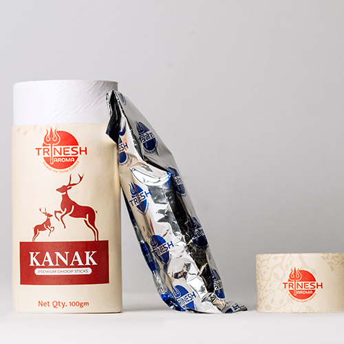 100G Kanak Premium Dhoop Sticks - Color: Brown