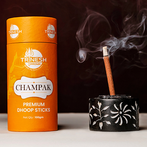 100g Champak Premium Dhoop Sticks - Color: Brown