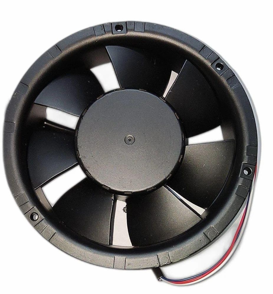 EBMPAPST 6224 NTDA Axial Fan 24V-2.0A 48W DC Brushless Air Cooling Fan 5100 RPM 172 * 172 * 51mm 3-Wire (Metal)