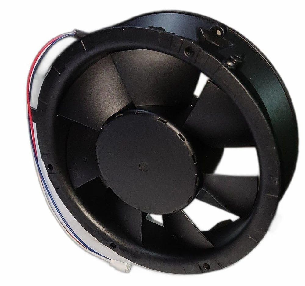 EBMPAPST 6224 NTDA Axial Fan 24V-2.0A 48W DC Brushless Air Cooling Fan 5100 RPM 172 * 172 * 51mm 3-Wire (Metal)