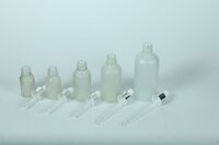 5-100ML CLEAR FROSTED DROPPER BOTTLE