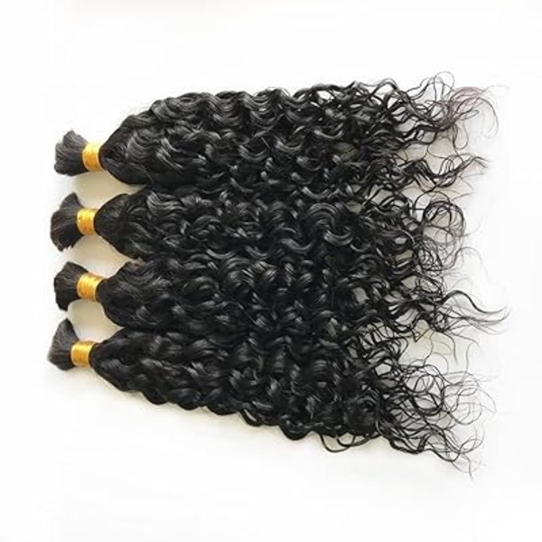 100% Unprocessed Brazilian Remy Human Hair Bulk  Loose Deep Wave 12inch