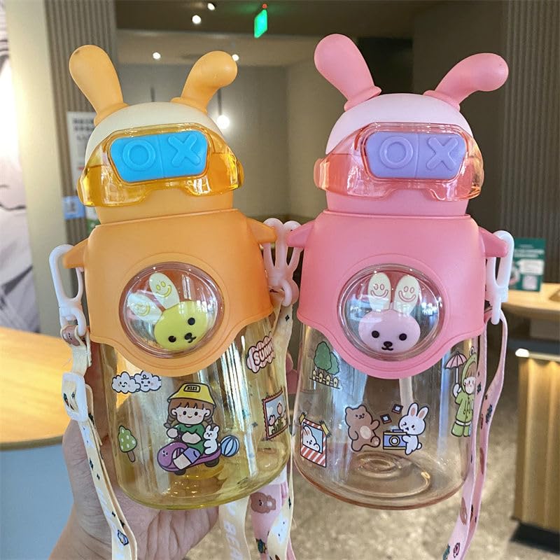 Rabbit Water Bottle - Color: Multicolour