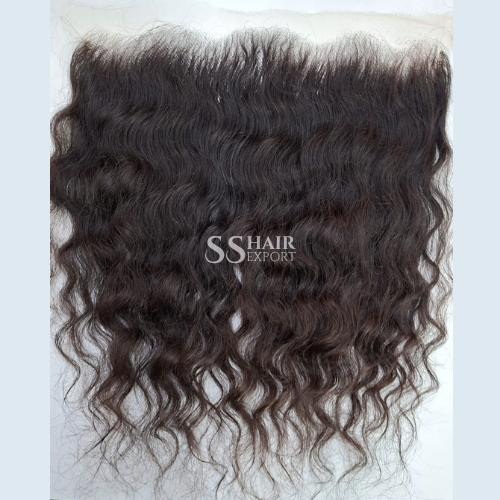 Curly Frontal Front Lace 13x6in Sew In Weave Human Hair Extensions