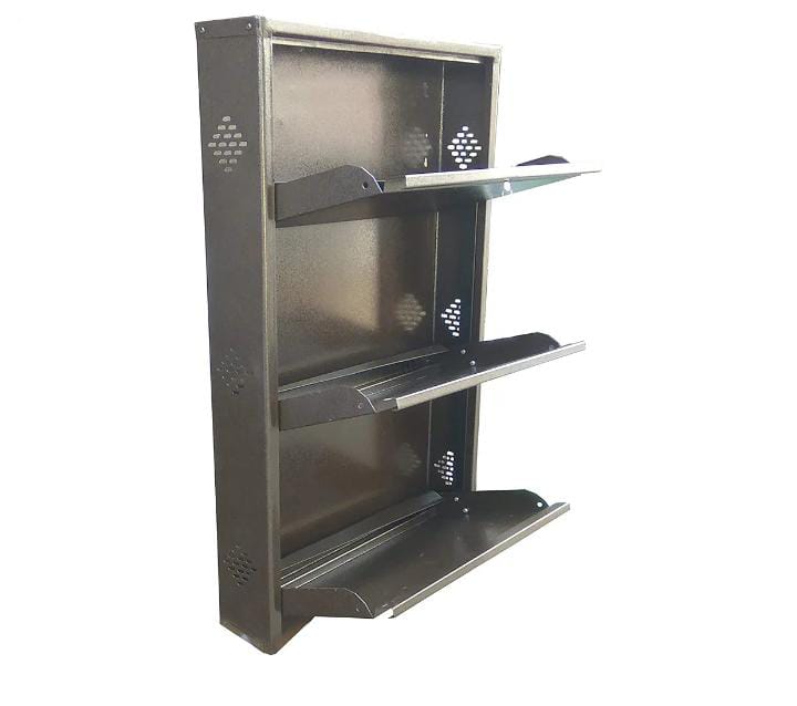 PRIME METAL SHOE RACK 20 INCH 3 SHELF 