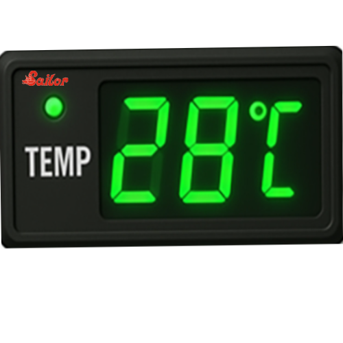Green Color Temperature Indicator