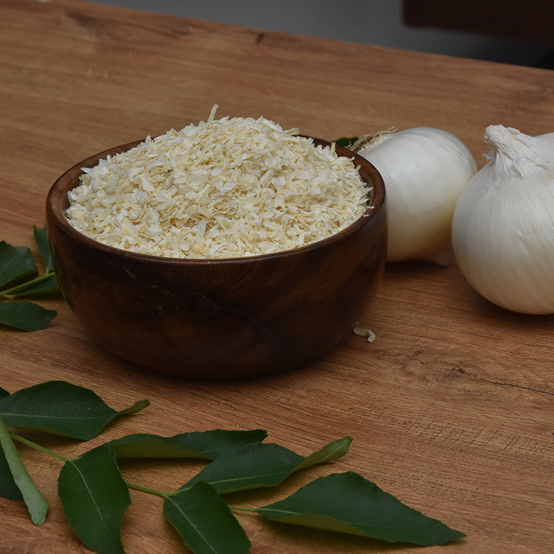 white onion crushed