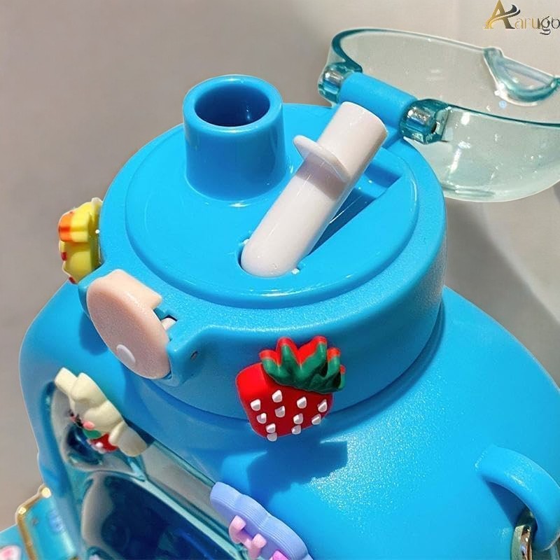 Teddy Water Bottle - Color: Multicolour