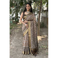 Mal Cottan Chex Chit Pallu-ET-2098 Printed Saree