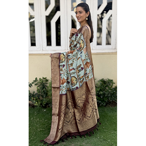 Dola Silk Gala  Rich Pallu-Et-2008 Printed Saree