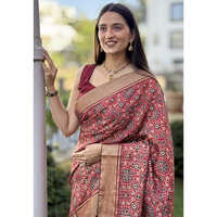 Mal Cottan Chex Chit Pallu-ET-2090 Designer Printed Saree