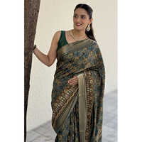 Mal Cottan Chex Chit Pallu-ET-2096 Designer Printed Saree