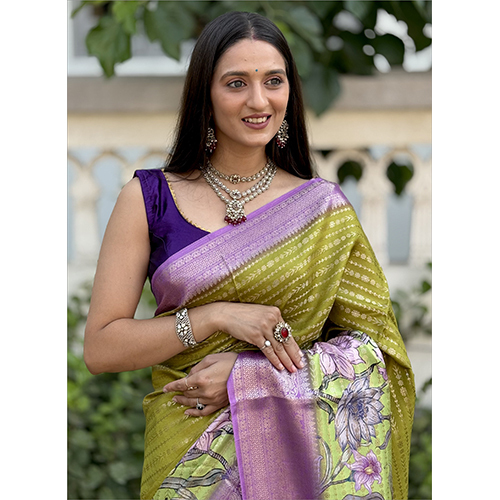 Maysure Crepe Rich Pallu-et-2866 Designer Printed Saree - Color: Multicolor