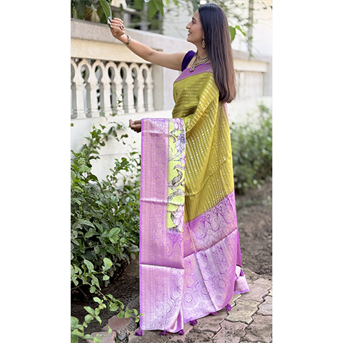 Maysure Crepe Rich Pallu-et-2866 Designer Printed Saree - Color: Multicolor