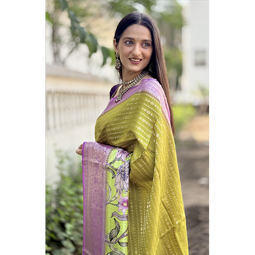 Maysure Crepe Rich Pallu-et-2866 Designer Printed Saree - Color: Multicolor