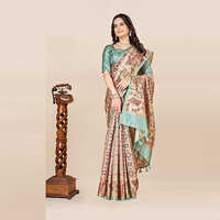  Printed Bandhani Saree