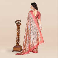 KKSPP-ET-1774 Gajari Printed Bandhani Saree