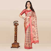 KKSPP-ET-1774 Gajari Printed Bandhani Saree