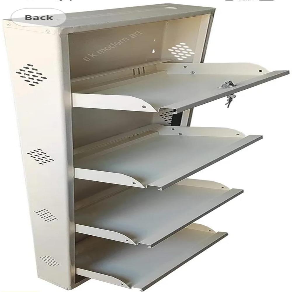 PRIME METAL SHOE RACK 20 INCH 4SHELF 