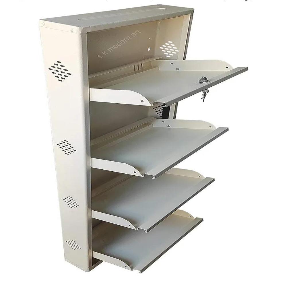 Prime Steel Rack Prime Metal Shoe Rack 20 Inch 4shelf at 4602.00 INR in Mumbai | Om Woods