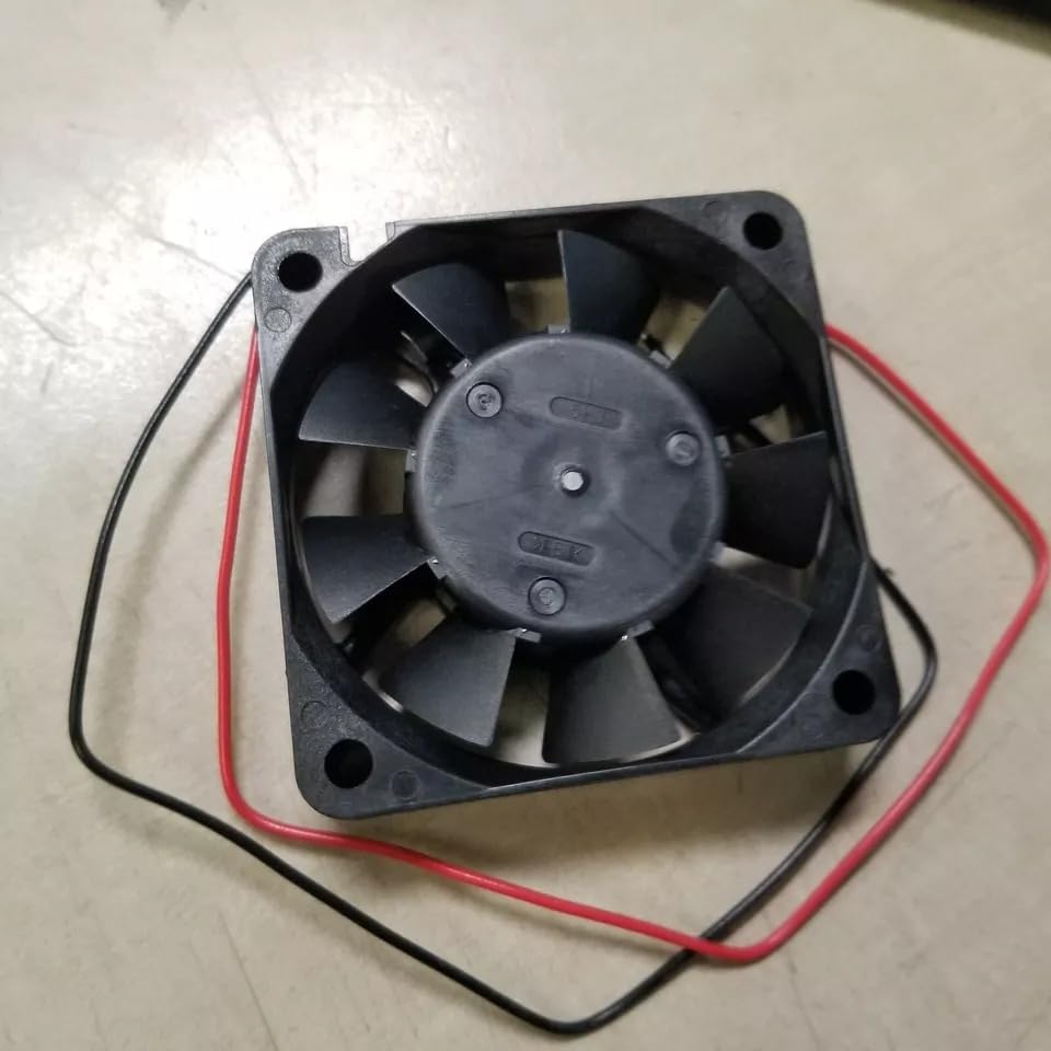 NMB 2406KL-05W-B10 Axial Fan 24V-0.05A DC Brushless Air Cooling Fan 1800 RPM 60 * 60 * 15mm 2-Wire