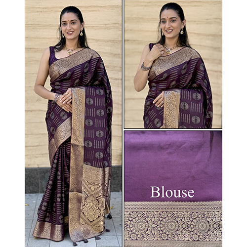 Dola Silk Gala Rich Pallu-et-2391 Digital Printed Saree - Color: Multicolor