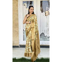 Lightweight Mysore Saree - Color: Golden
