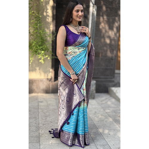 Maysure Crepe Rich Pallu-ET-2836 Digital Printed Saree