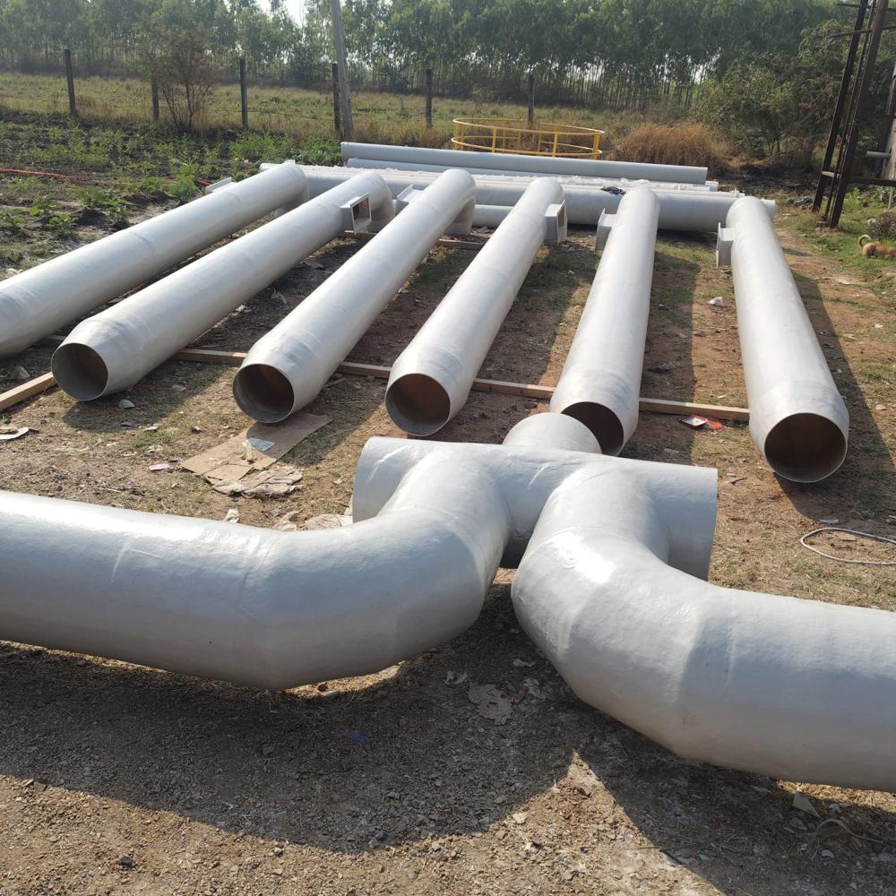 Pp Frp Ducting Pipe - Color: Green