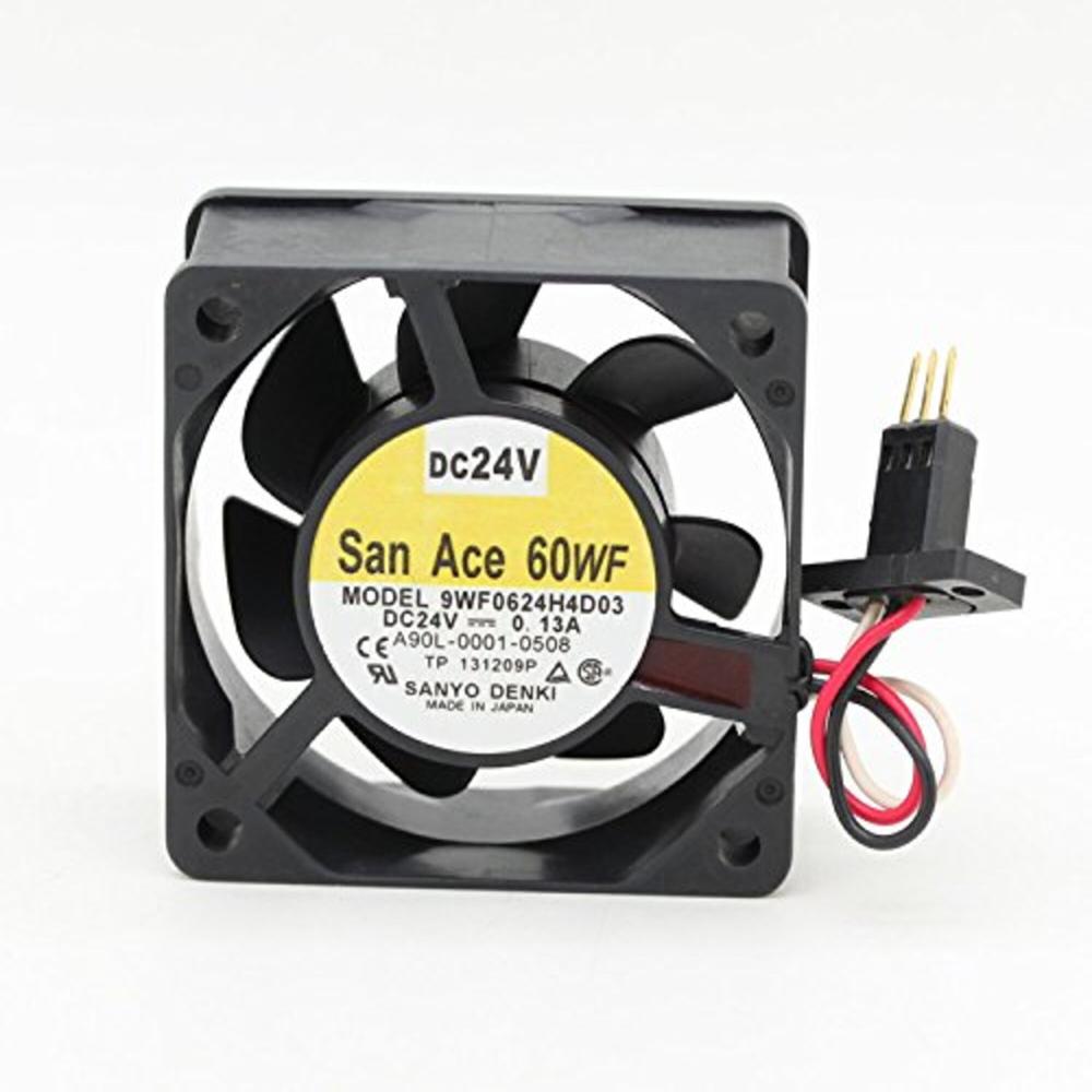 San Ace 60WF 9WF0624H4D03 Fan DC24V 0.13A NEW A90L-0001-0508 [PZ3] For Fanuc