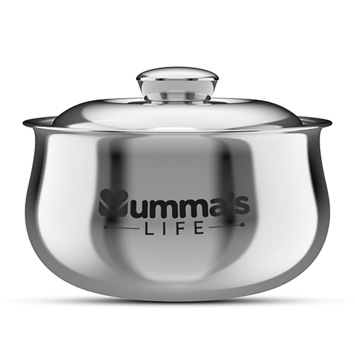 Premium Stainless Steel Insulated Hot Pot - Material: Metal