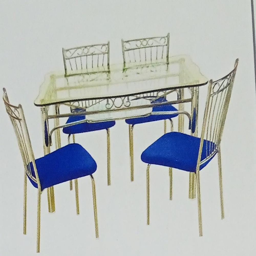 PRIME ROYAL DINING TABLE WITH 4 RUBY CHAIR 