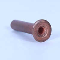 Copper Hollow Tubular Rivets - Finish: Polished