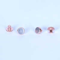 Copper Contact Rivet - Finish: Polished