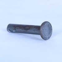 Mild Steel Flat Head Rivets - Color: Silver