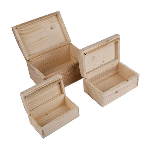 Brown Wooden Gift Box