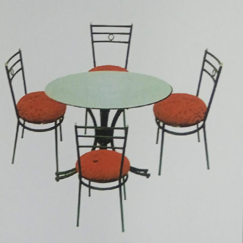 PRIME PLANET M.S DINING TABLE WITH 4 PLANET M.S CHAIR 
