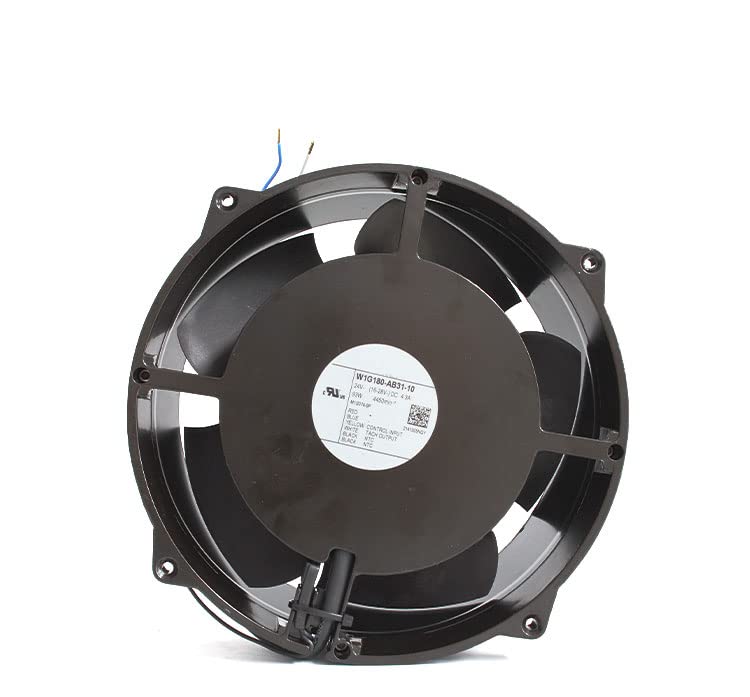 W1G180-AB31-10 2-Wire (200x200x70mm) 24V 4.3A 93W Aluminum Frame Violent Cooling Fan