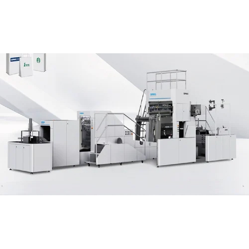 A460 Paper Bag Making Machine With Twisted Handle
