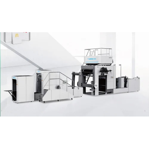 A460 Paper Bag Making Machine With Flat Handle