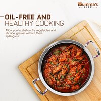 Non Stick Aluminium Handi With Glass Lid