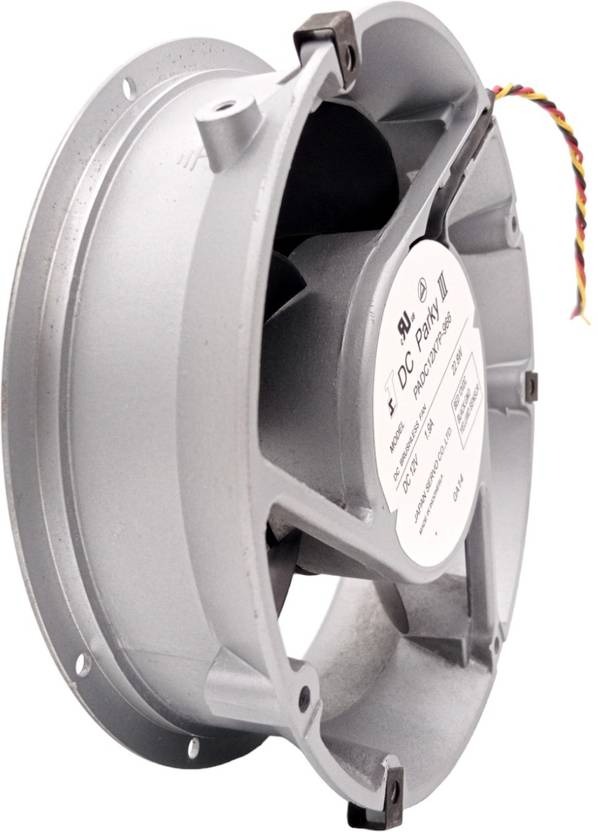 SERVO PADC12X7P-966 Axial Fan 12V-1.9A 22.8W DC Air Cooling Fan 172*51mm 3Pin Cooler  (Black)