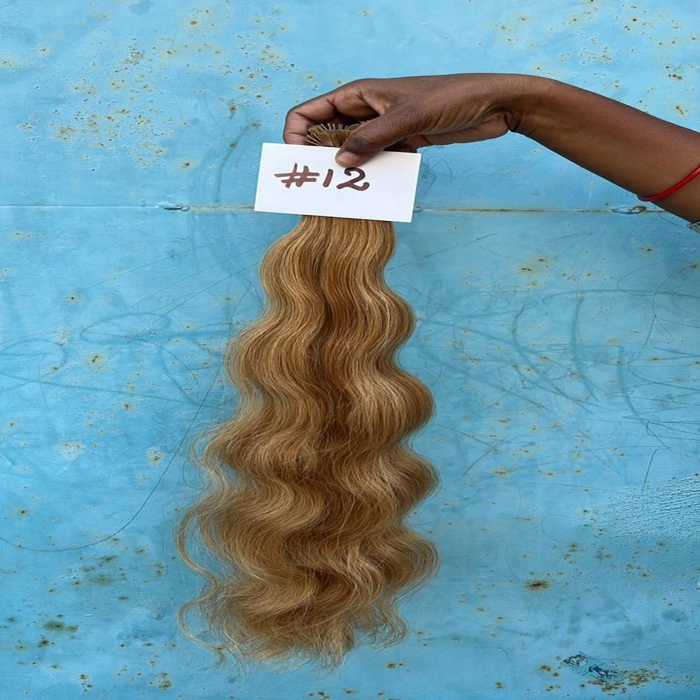 Light Brown Weft Hair