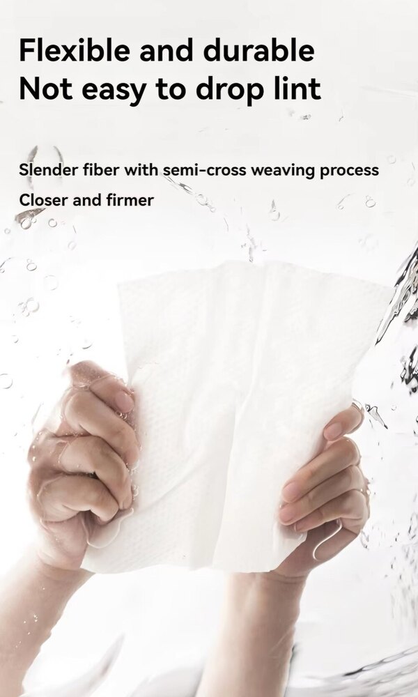 Disposable Soft Towel - Color: White