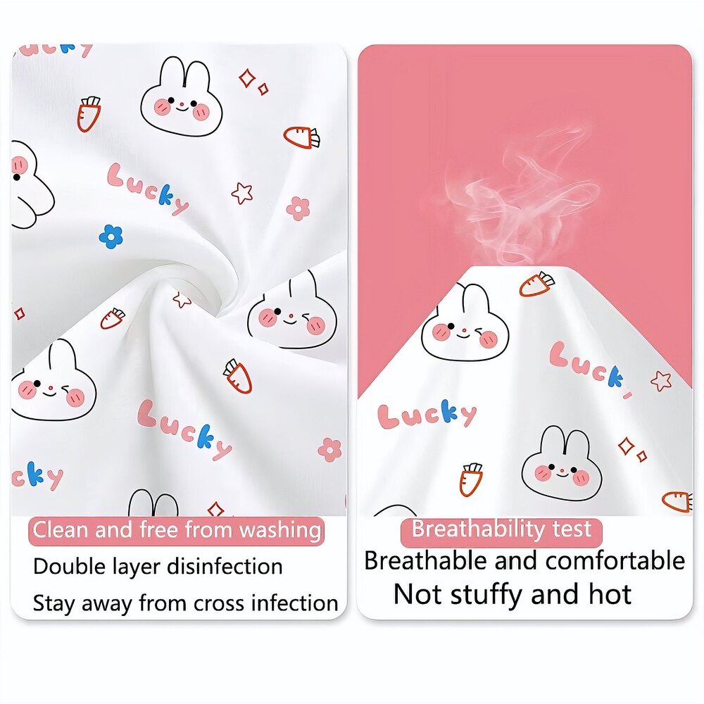 Disposable Printed Bed Sheet - Size: 60inch X 90inch