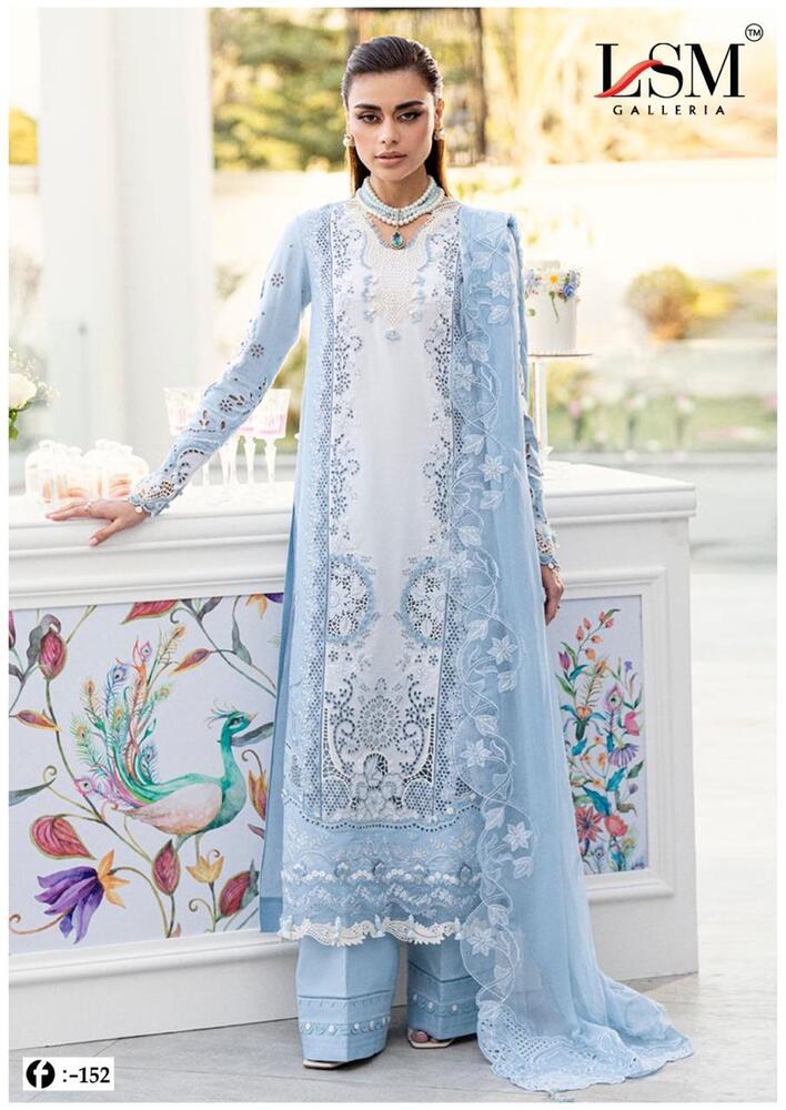 LSM Firdous Queen Vol-15  Karachi Dress Material