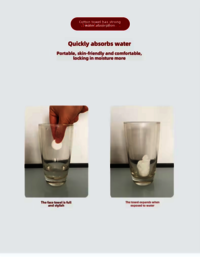 DISPOSABLE TISSUE TABLET